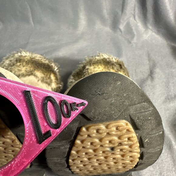 L.L. Bean Womens Winter Boots Brown Side Zipper Faux Fur Lined Boots Size 9.5 - Picture 12 of 16